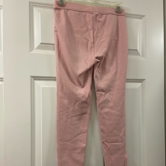 GapKids Pink Sparkly Leggings - Picture 2 of 9